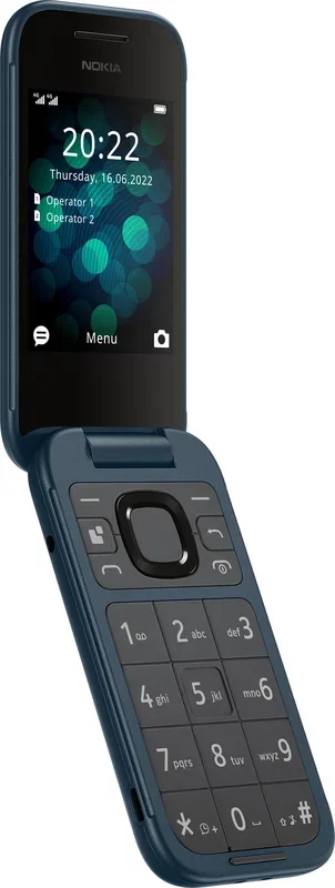 Мобильный телефон Nokia 2660 TA-1469 DS Blue