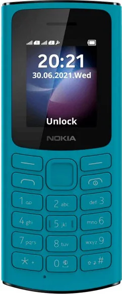 Мобильный телефон Nokia 105 TA-1557 DS CYAN - ForteMarket Мобильный телефон Nokia 105 TA-1557 DS CYAN купить,0