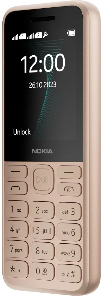 Мобильный телефон Nokia 130 TA-1576 DS LIGHT GOLD 2023 купить,0