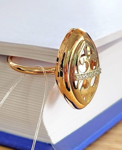 Кольцо Crystal 5341478-2НН размер 18.5 вес 1.26 г золото, без вставок купить,NaN