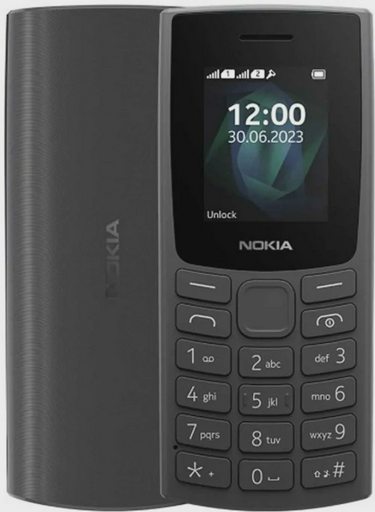Мобильный телефон Nokia 105 TA-1564 DS CHARCOAL