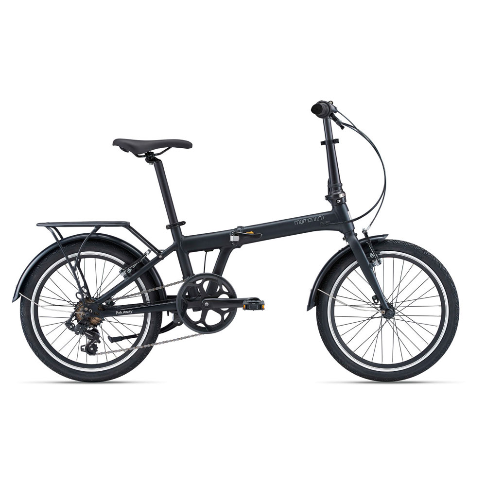 Велосипед Momentum PakAway 1 20" 2022 черная купить,NaN