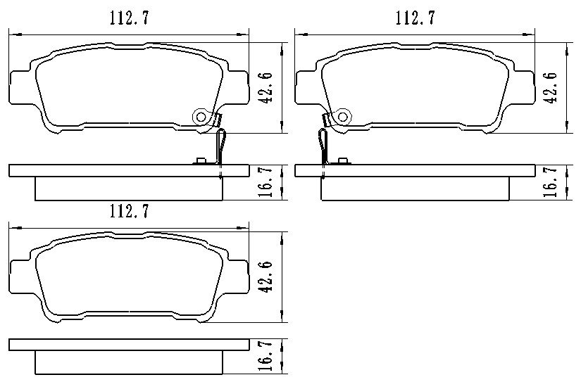 Колодки Winkod задние W0015BP купить,NaN
