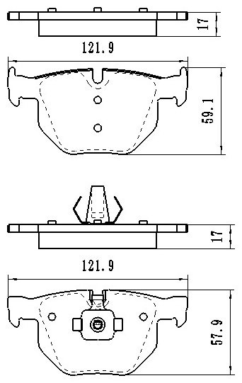 Колодки Winkod задние W0068BP купить,NaN