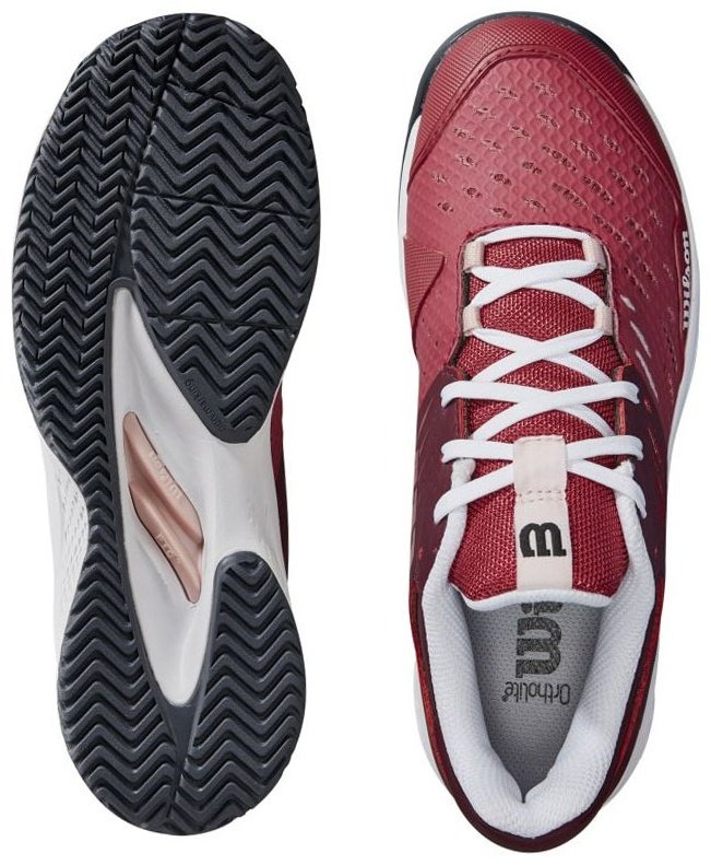 Кроссовки Wilson WRS330290 burgundy 37.5 купить,NaN