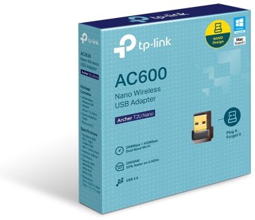 Wi-Fi адаптер TP-LINK Archer T2U Nano купить,0