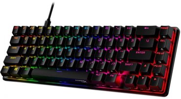 Клавиатура HyperX Alloy Origins 65 4P5D6AX черный купить,0
