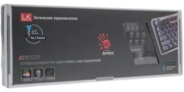 Клавиатура A4Tech Bloody B810R черный купить,0