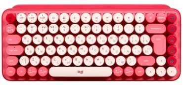 Клавиатура Logitech POP Keys 920-010718 розовый
