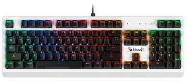 Клавиатура A4Tech Bloody B810RC белый