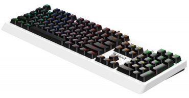 Клавиатура A4Tech Bloody B810RC белый купить,0