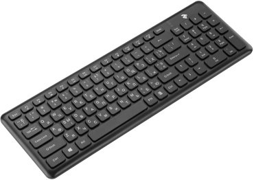 Клавиатура 2E KS230 Slim WL 2E-KS230WB черный купить,0