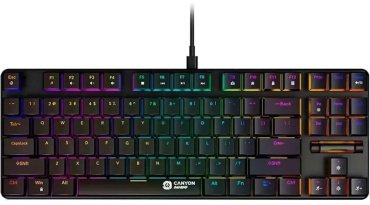 Клавиатура Canyon CND-SKB50-US черный
