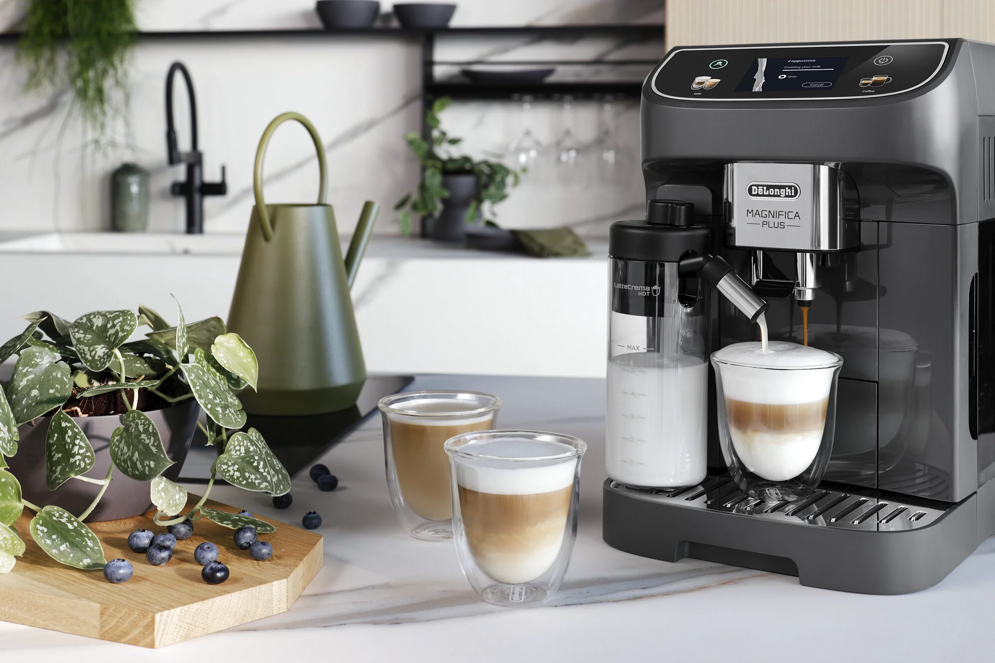 Кофемашина DeLonghi ECAM320.61.G серая - ForteMarket Кофемашина DeLonghi ECAM320.61.G серая купить,0