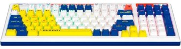 Клавиатура A4Tech Bloody B950 синий купить,0