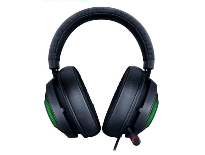 Наушники Razer Kraken Ultimate черно-зеленые купить,NaN