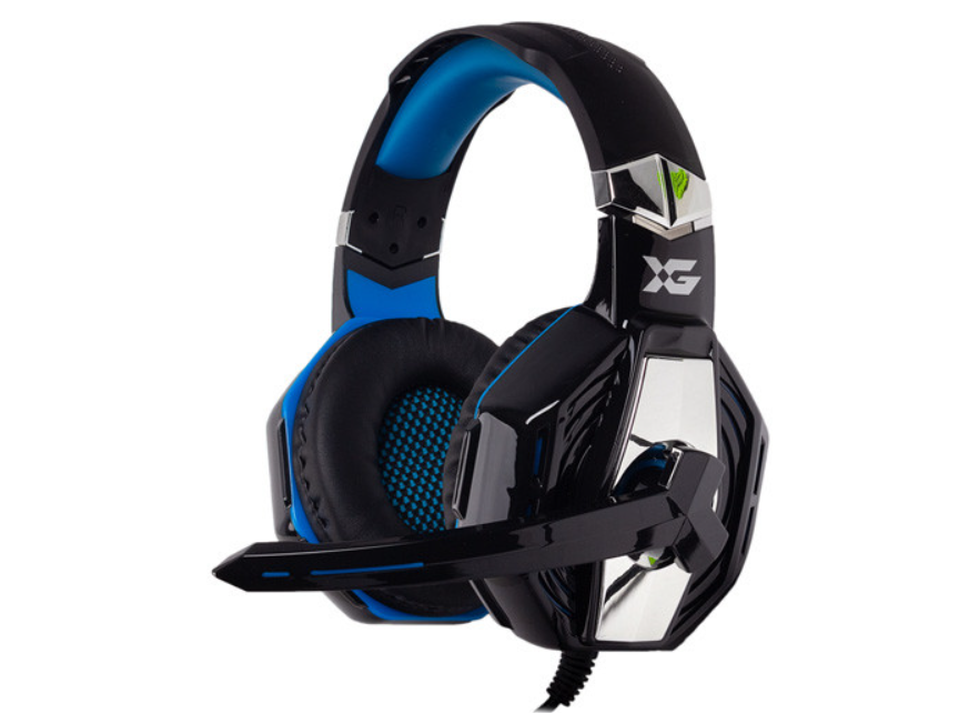 Наушники X-Game XH-900 черно-синие купить,NaN