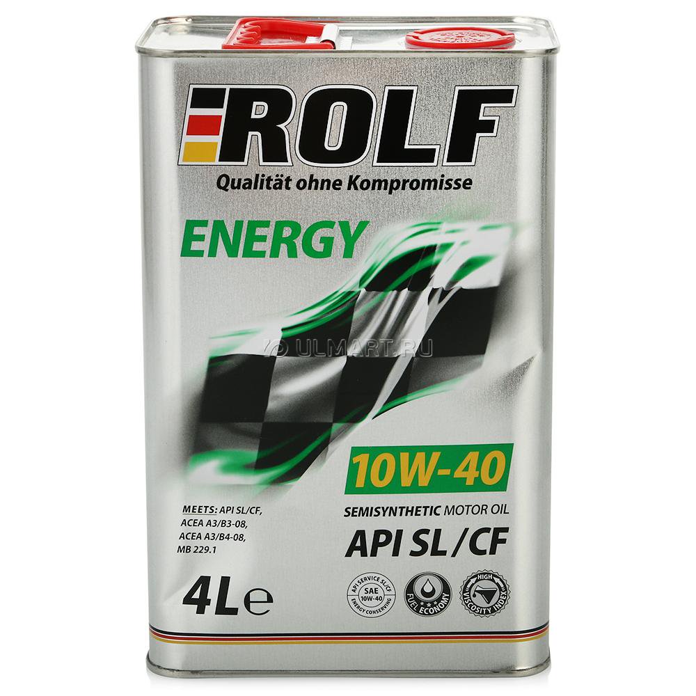 Моторное масло Rolf Energy 10W40 4л