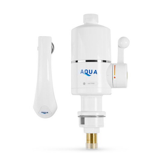 Кран водонагреватель Aqua WH101W белый
