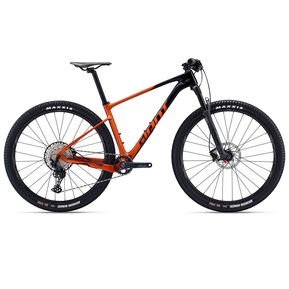 Велосипед Giant XTC Advanced 29 2 - 2022 S-04 22010631 черно-оранжевый купить,NaN