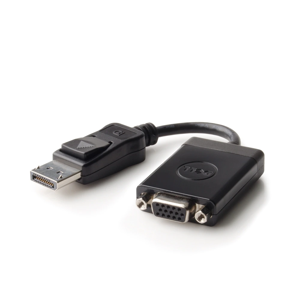 Переходник Dell 470-ABEL DisplayPort-VGA черный купить,NaN