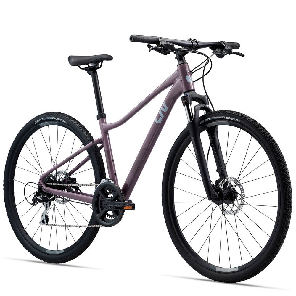 Велосипед Liv Rove 3 DD M-15 28" 2022 фиолетовый купить,NaN
