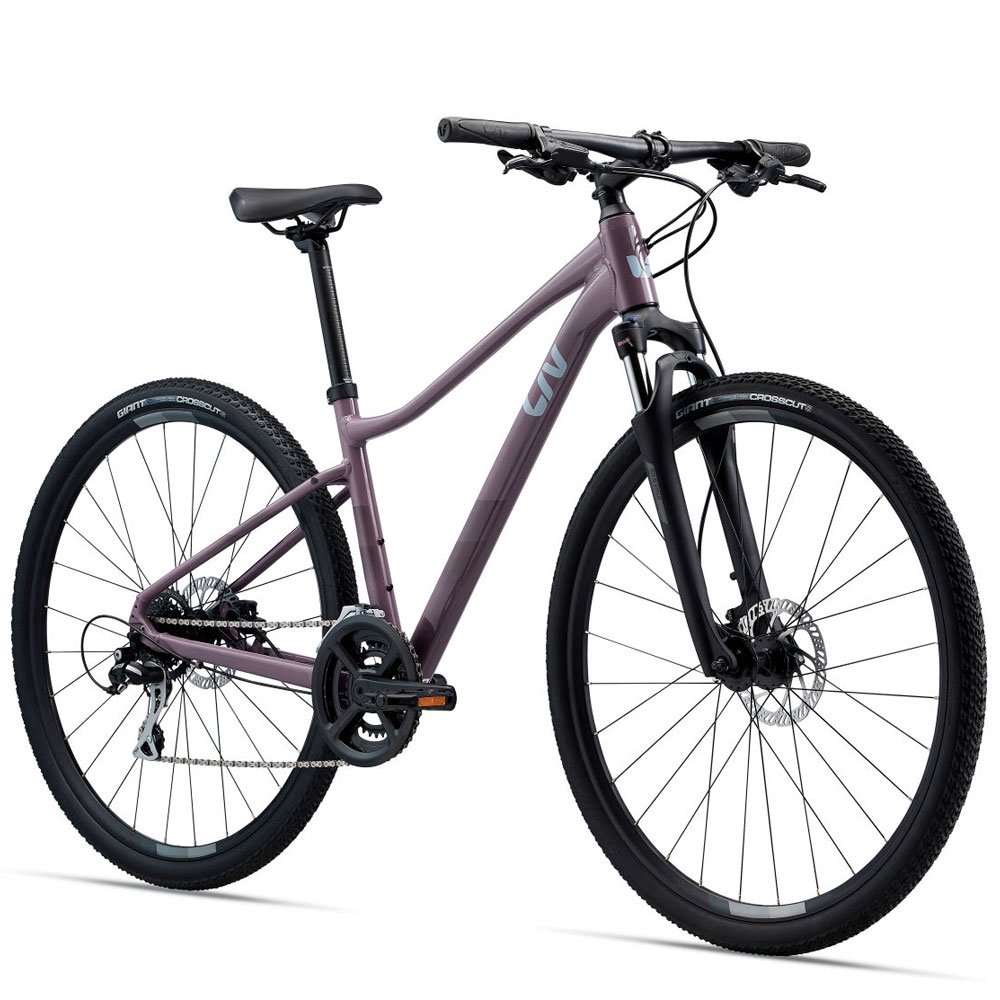 Велосипед Liv Rove 3 DD M-15 28" 2022 фиолетовый купить,NaN