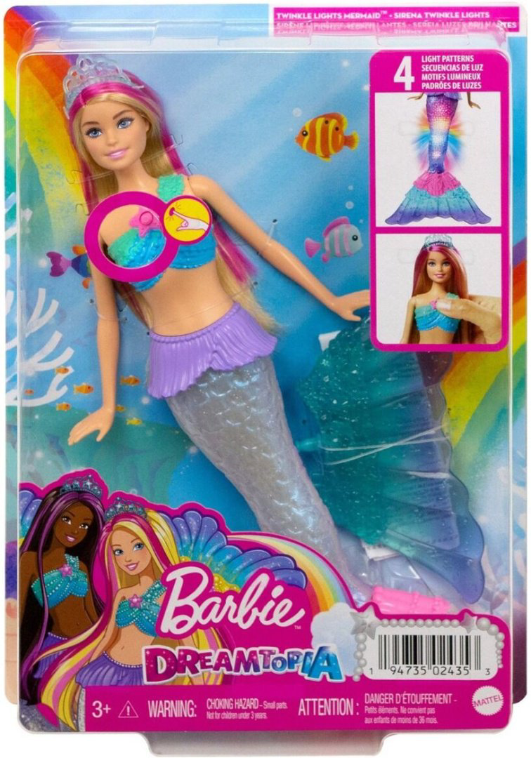 Кукла Barbie Dreamtopia Сверкающая русалочка HDJ360 29 см купить,NaN