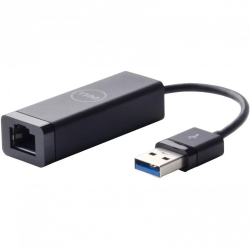 Переходник Dell 470-ABBT USB-Ethernet черный купить,24140