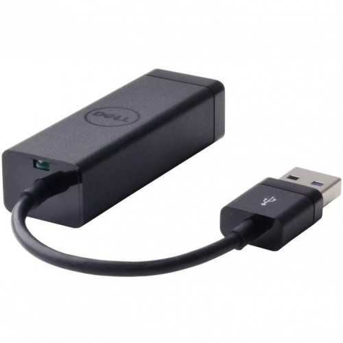 Переходник Dell 470-ABBT USB-Ethernet черный купить,24140