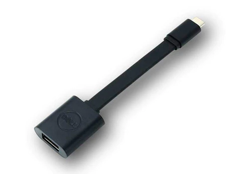 Переходник Dell 470-ABNE USB-C-USB-A 3.0 черный купить,NaN