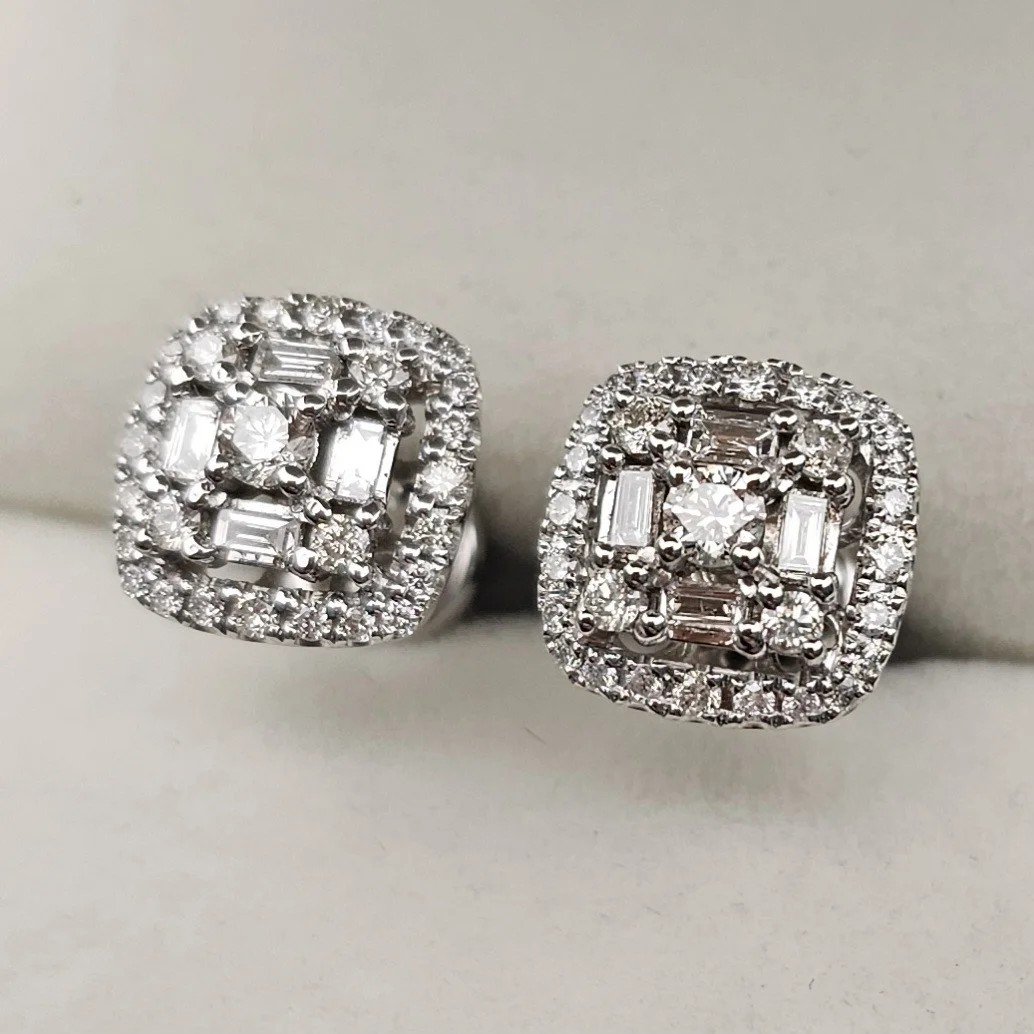Серьги Deimantas 107995867 3,83гр 0,76ct. купить,NaN
