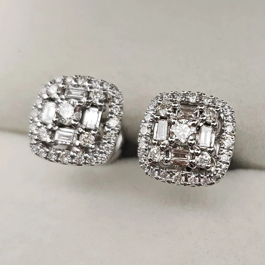 Серьги Deimantas 107995867 3,83гр 0,76ct. купить,NaN
