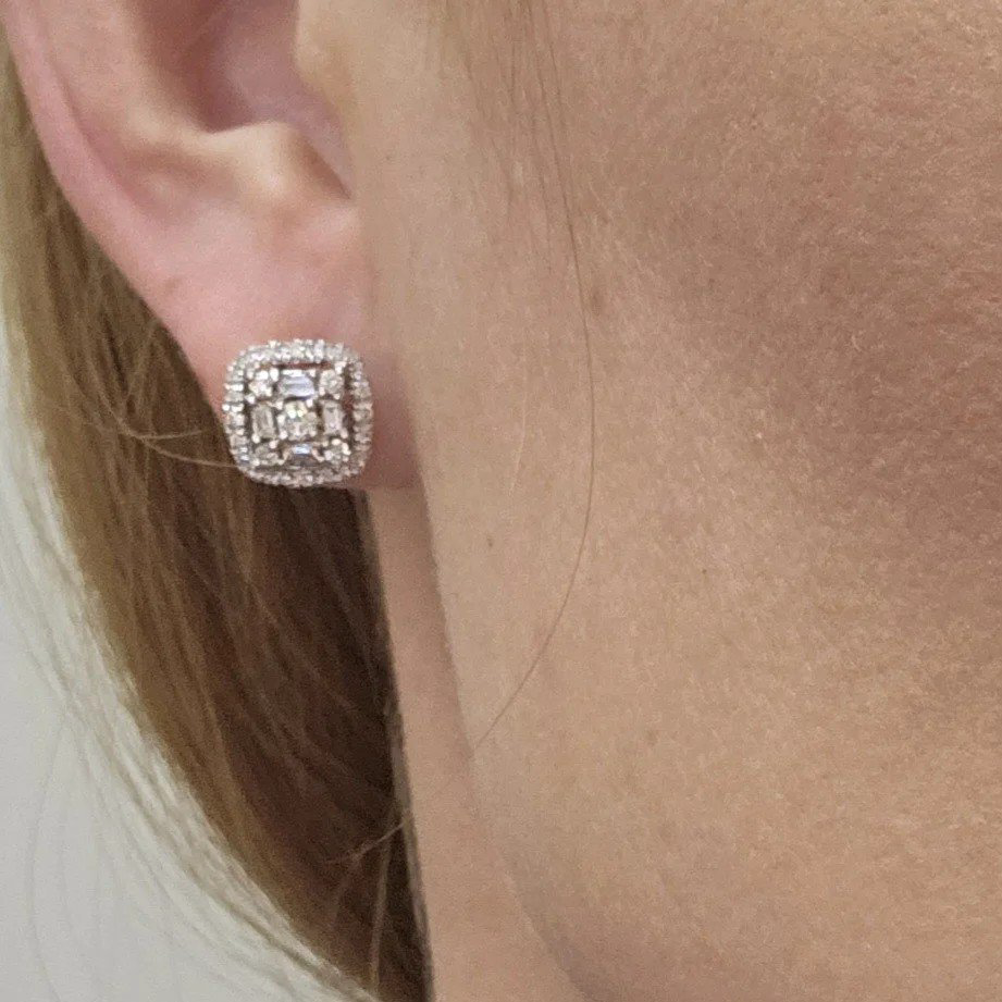 Серьги Deimantas 107995867 3,83гр 0,76ct. купить,NaN