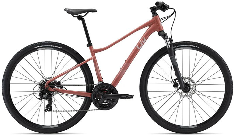 Велосипед Liv Rove 4 DD - 2022 M-25 22021161 розовый купить,NaN