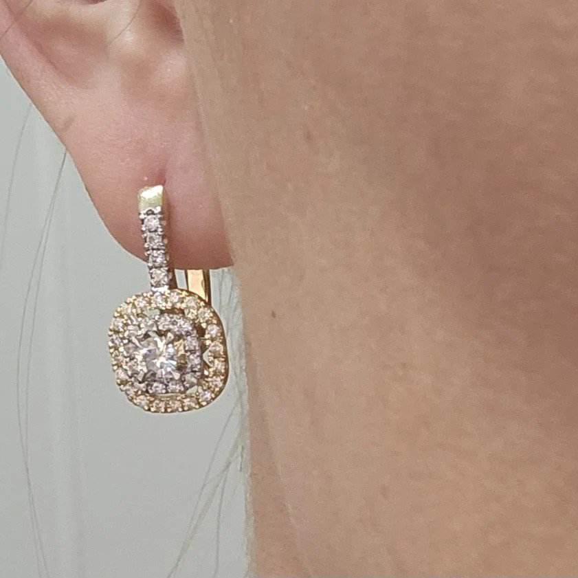 Серьги Deimantas 107996081 5,27гр 1,07ct. купить,NaN