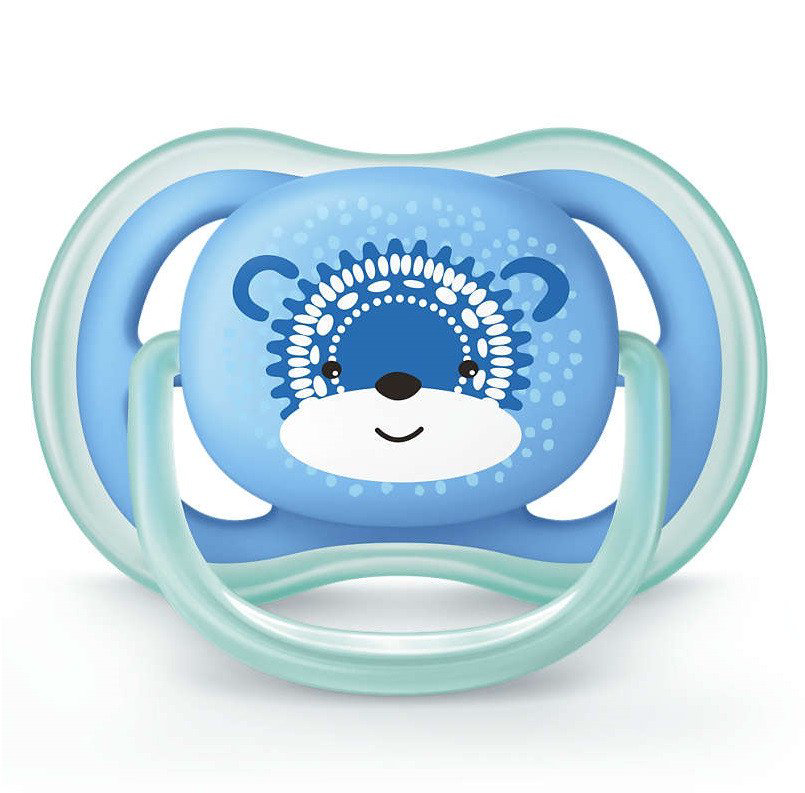 Пустышка Avent Ultra Air SCF542/12 голубая купить,NaN