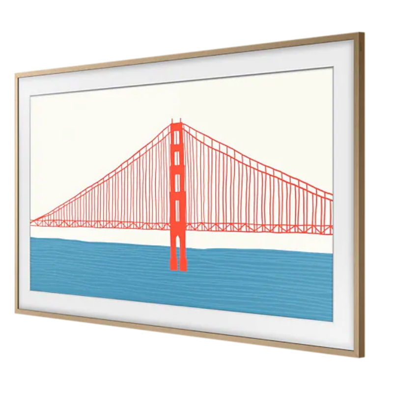 Рамка для телевизора Samsung The Frame VG-SCFA50TKBRU 50" бежевая купить,0
