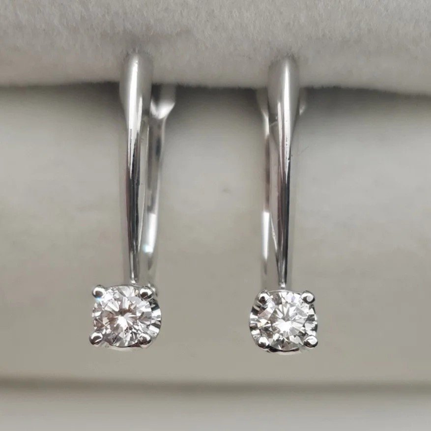 Серьги Deimantas 107995293 1,99гр 0,3ct. купить,NaN