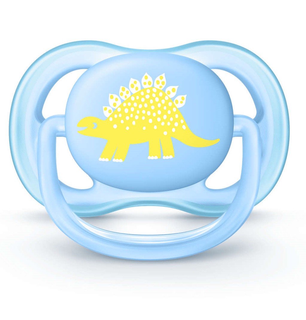 Пустышка Avent Ultra Air SCF544/10 голубая  купить,NaN