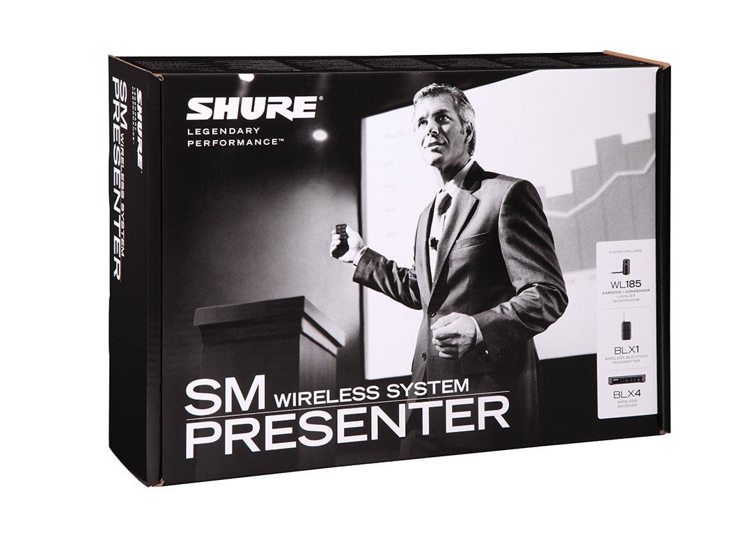 Радиосистема Shure BLX14E/MX53-H8E черная