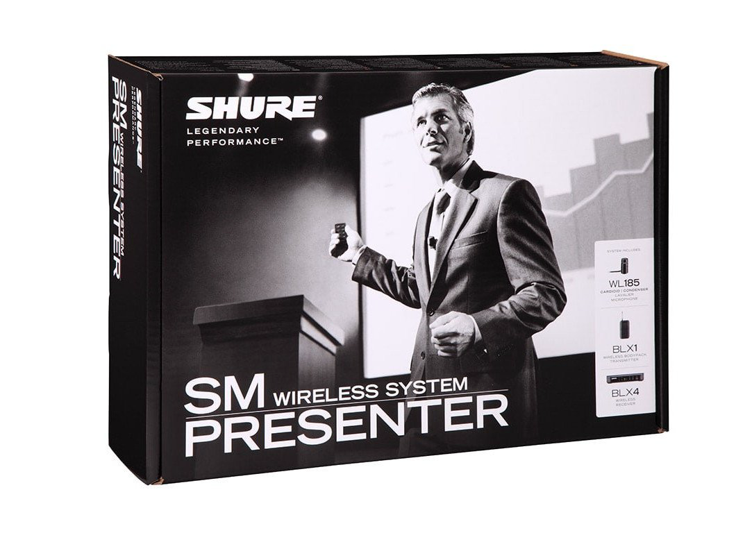Радиосистема Shure BLX14E/MX53-H8E черная