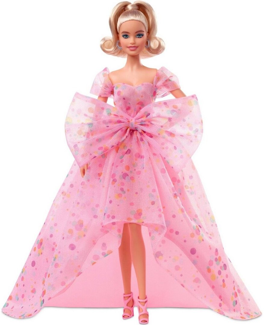 Кукла Barbie Signature коллекционная Пожелания на День рождения HCB890 29 см купить,NaN