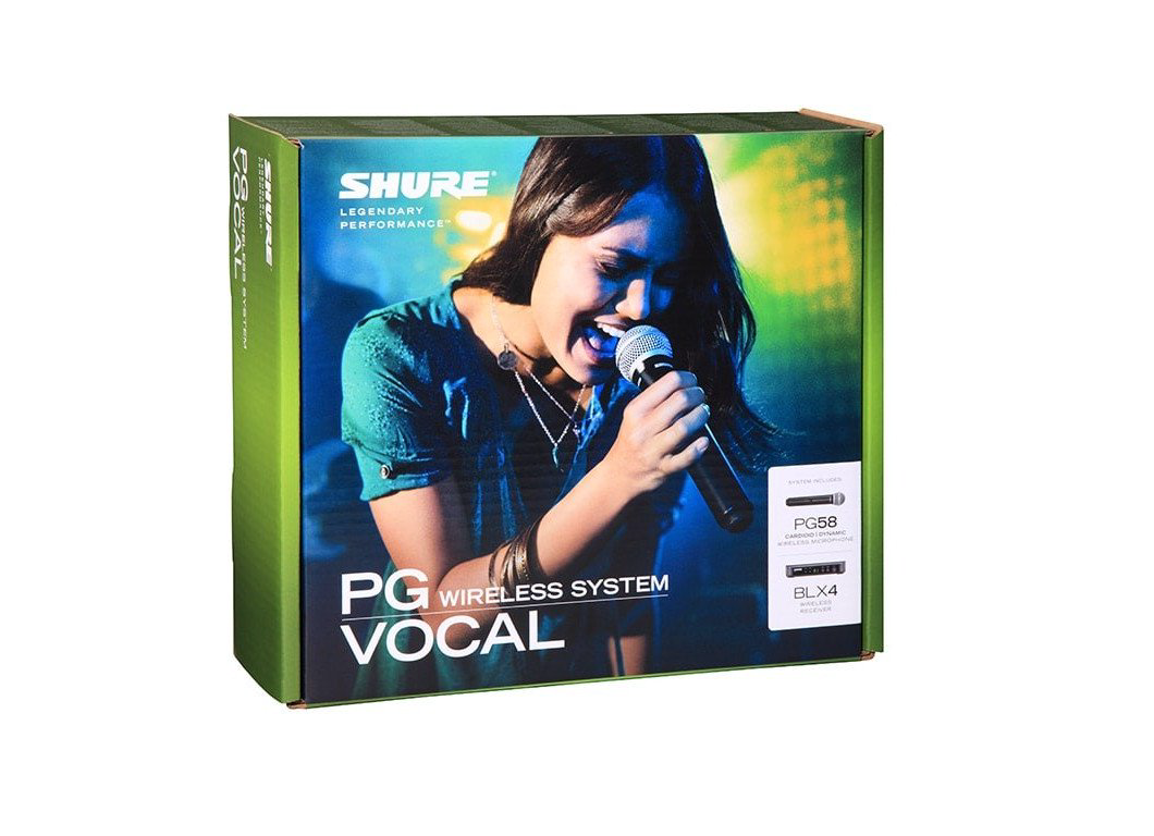 Радиосистема Shure BLX24E/PG58-K3E черная