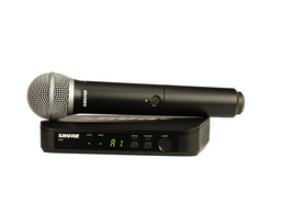 Радиосистема Shure BLX24E/PG58-K3E черная