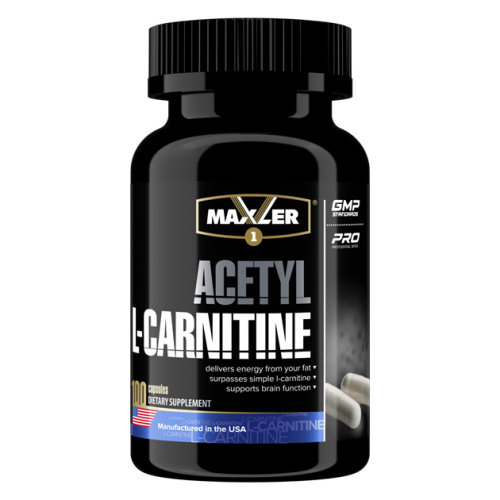 L-Карнитин Maxler Acetyl 100 капсул