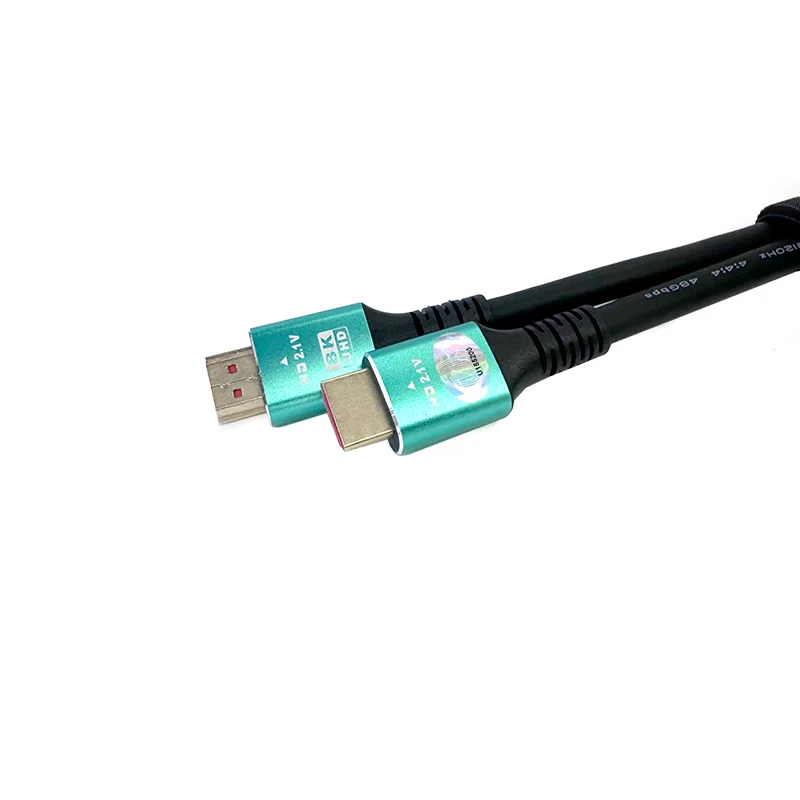 Кабель ViTi HDMI 1.5м 2.1 Black Green