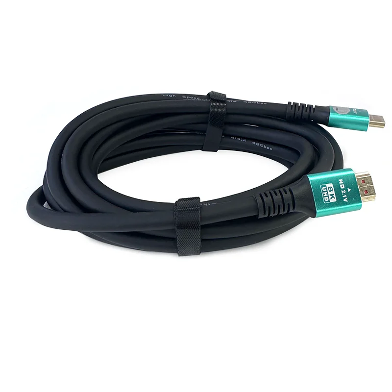 Кабель ViTi HDMI 1.5м 2.1 Black Green
