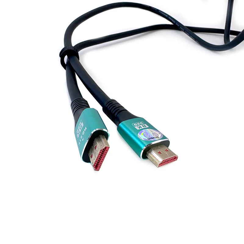 Кабель ViTi HDMI 1.5м 2.1 Black Green
