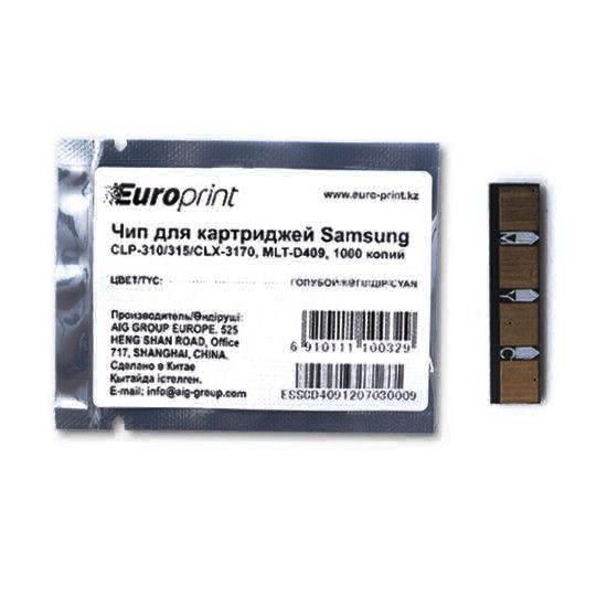 Чип Europrint Samsung MLT-D409C синий купить,NaN